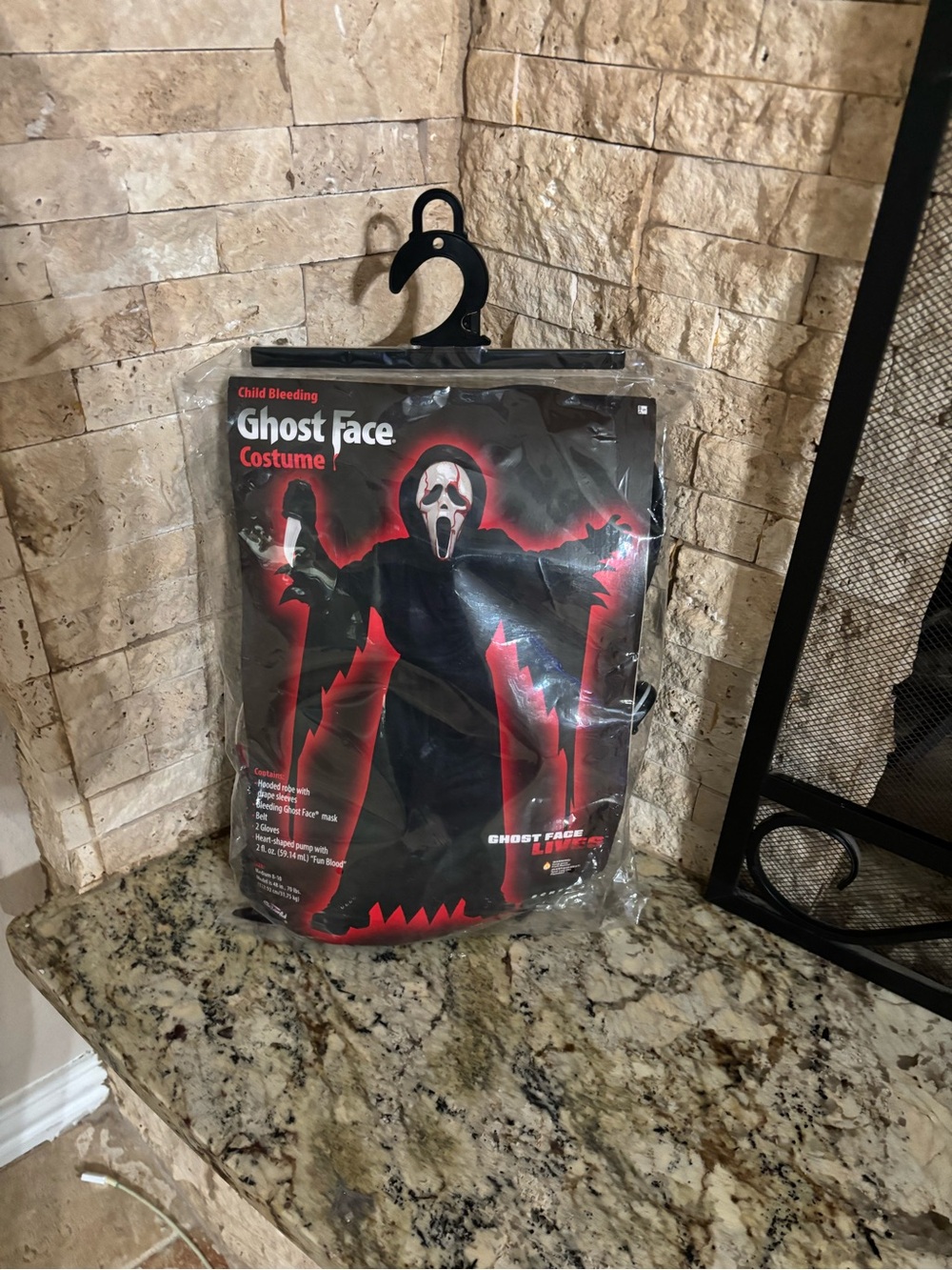 Child Bleeding Costume - Black by